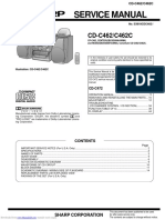Service Manual: CD-C462/C462C