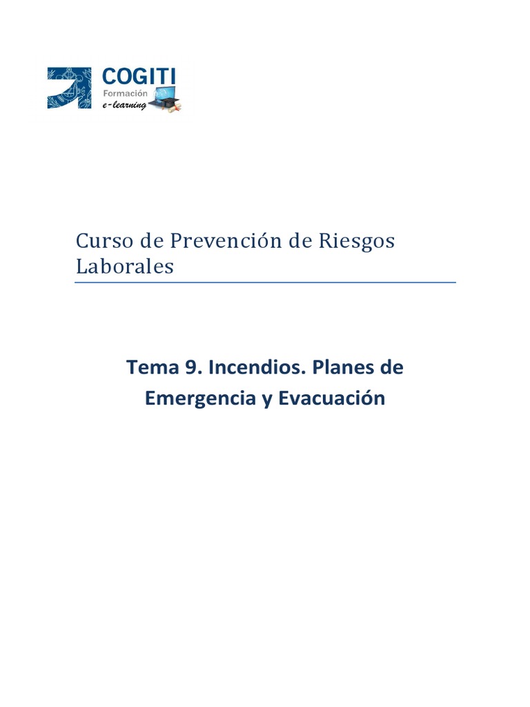 Prevención de Incendios y Emergencias | PDF | Combustión | Combustibles