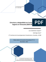 IIES UCAB Estructura y Desigualdad Consumo