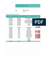 Planilla de Excel para Gastos Con Tarjeta de Credito