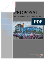 Proposal HUT RSUD Kota Mataram