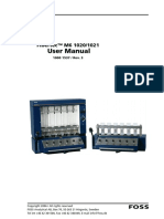 User Manual: Fibertec™ M6 1020/1021