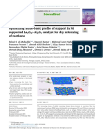 Optimizing Acido-basic Profile of Support in Ni Supported La2O3+Al2O3 Catalyst for Dry Reforming of Methane