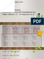 Ppt. Division Und Multiplikation Mit Nullen