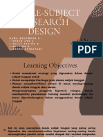 Kelompok 9 - Bab 10 - SINGLE SUBJECT RESEARCH DESIGN