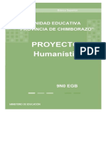 Proyecto Humanístico 9no Semana 11