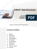 CSI247 - Lec01 - Objects