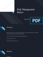 Risk Management - Technical Analysis Series