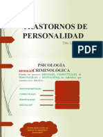 Trastornos de Personalidad