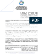 Poder Executivo: Município de Ervália Estado de Minas Gerais Gabinete Do Prefeito