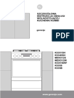 Szczegółowa Instrukcja Obsługi Wolnostojącej Kuchenki Kombi: Gorenje