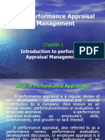 Introduction To Performance Appraisal Management
