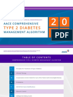 Type 2 Diabetes: Aace Comprehensive Management Algorithm