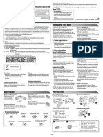 More About This Unit: CD Receiver: Instructions/Installation