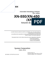 XN-550/XN-450 /XN-350: Solución de Problemas