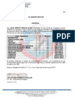Certificado Soledad Acosta de Samper