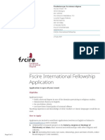 Fscire International Fellowship