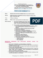 Neuro-Psychiatric Examination of Jo1 Applicants