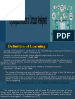 Educ 5-Psychological Dimensions of Curriculum Development