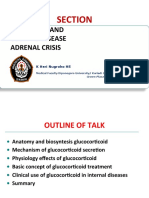 Adrenal Gland Cushing Disease Adrenal Crisis: Section
