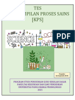 Tes Keterampilan Proses Sains (KPS)