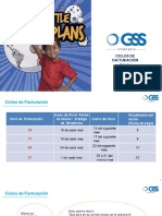 Ciclos de facturación. Oct 2021