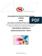 Collaborative Instructional Design System (CIDS)
