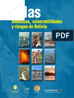 ATLAS amenazas y RIEGOS BOLIVIA