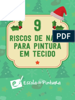 Riscos para Pintura em Tecido Motivos Natalinos