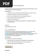 Module 4: Specific Issues in Science, Technology and Society