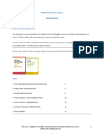 Who Is This Document For?: Presentation Skills: Part 1 Adrian Wallwork