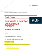 Formato de Respuesta A Solicitud de Audiencia Temática CIDH