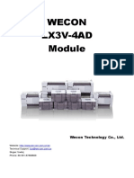 Wecon LX3V-4AD: Wecon Technology Co., LTD