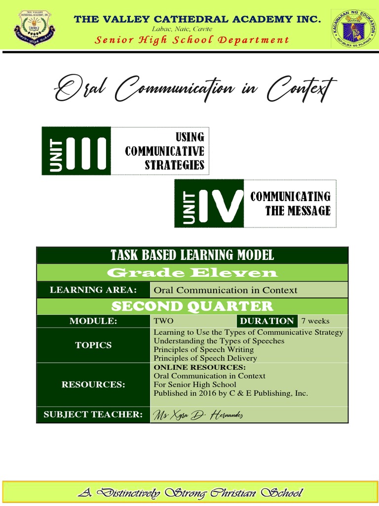 Grade 11 Oral Communication Module 2 | PDF | Conversation | Waste