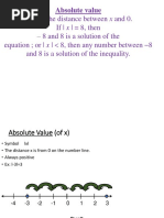 Solved Absolute Value Problems | PDF | Mathematics | Applied Mathematics
