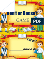 Dont or Doesnt Activities Promoting Classroom Dynamics Group Form 13061