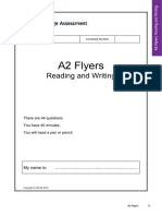 A2 Flyers: Reading and Writing