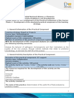 Guide For The Development of The Practical Component - Unit 2 - Phase 4 - Development of The Simulated Practical Component