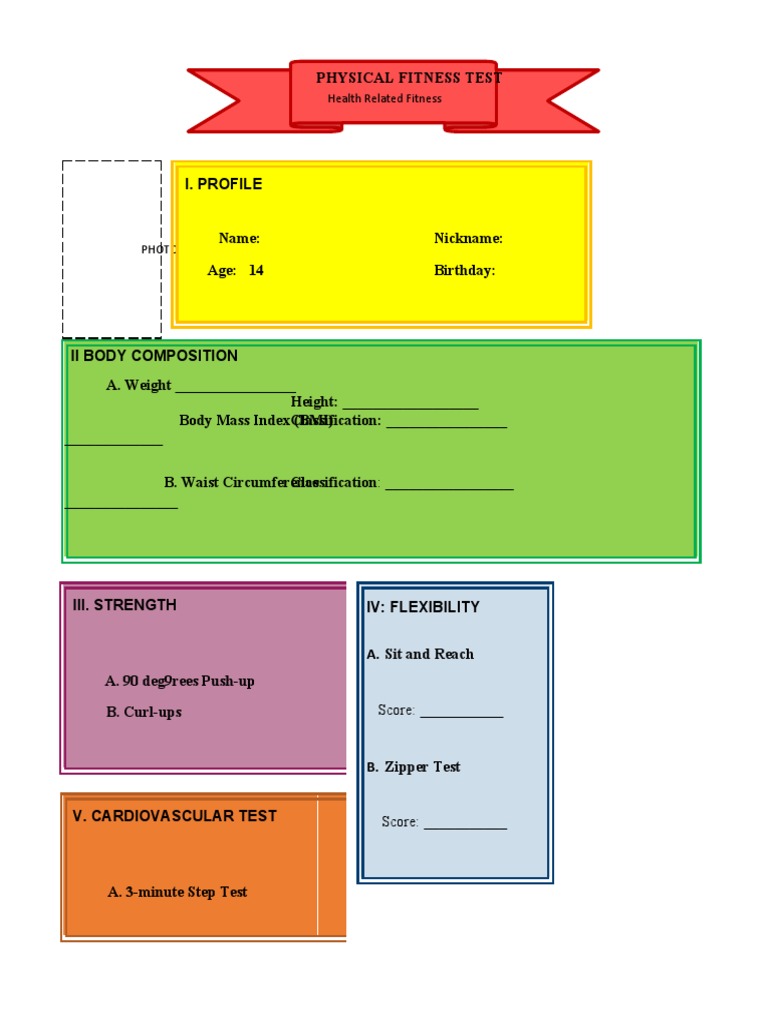 Health Related Fitness: Body Mass Index (BMI) | PDF