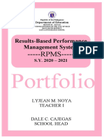 Results-Based Performance Management System: - RPMS