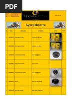 Download ayyedekparca manufature of jcb backhoe spare parts by Jcb Spare Parts SN54634031 doc pdf