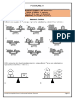 Matemática - Julho - 6ano - Alunos