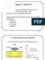 Chapter 6 MOSFET: Slide 6-1