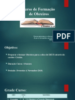 Curso de Formação de Obreiros