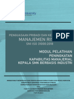 Modul 6 Pengembangan Pribadi Dan Kepemimpinan - Manajemen Risiko 2021