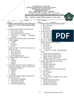 SMP AN-NAFI'AH UJIAN SEMESTER BAHASA DAERAH