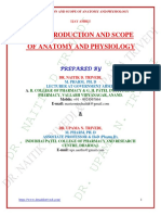 1. Introduction and Scope of Anatomy and Physiology