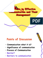 Barriers To Effective Communication and Their Management