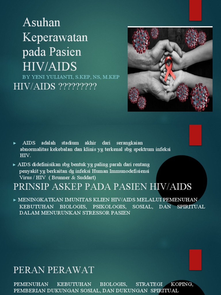 Asuhan Keperawatan pada Pasien HIV/AIDS selama Pandemi Covid-19 | PDF