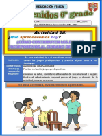 Educ. Fisica 6 Grado-Sem 28